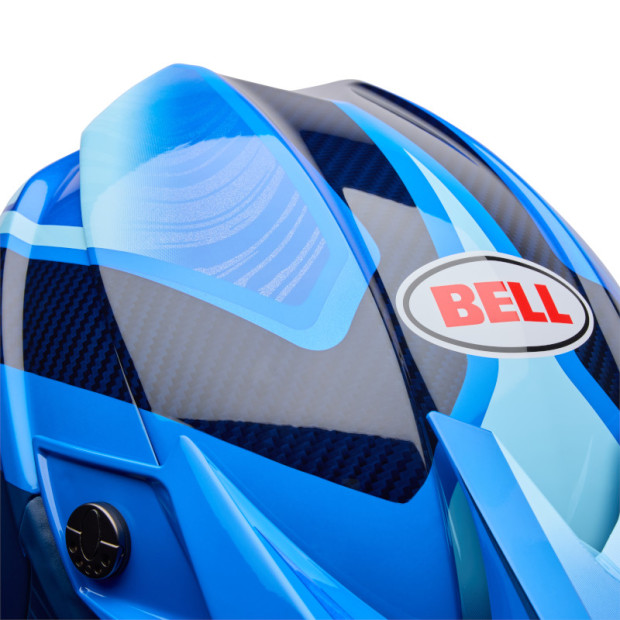 Casque cross Bell Moto-10 Spherical ET3 Cortez SE - Bleu