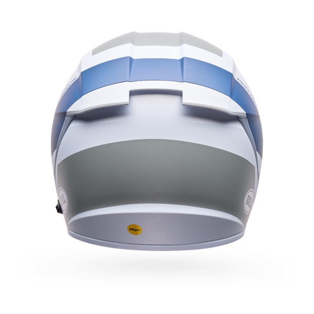 Casque intégral Bell Lithium Mips Tech - Blanc Gris