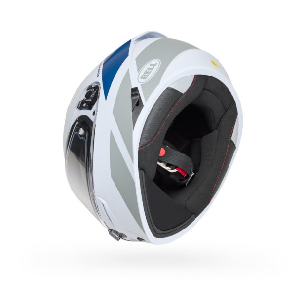 Casque intégral Bell Lithium Mips Tech - Blanc Gris