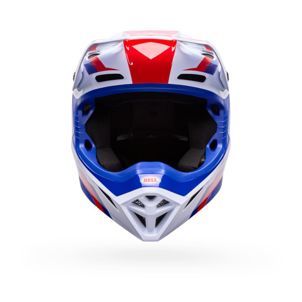 Casque cross Bell MX-10 Mips Dyno - Rouge Blanc