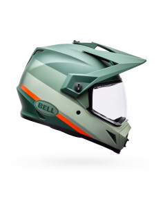 Casque cross Bell MX-9 ADV Mips Trail - Vert Orange 2