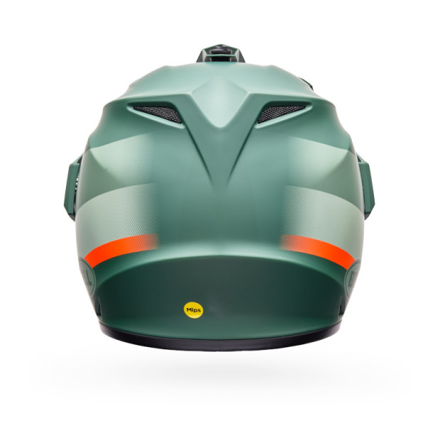 Casque cross Bell MX-9 ADV Mips Trail - Vert Orange