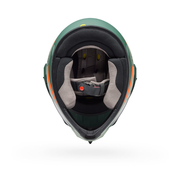 Casque cross Bell MX-9 ADV Mips Trail - Vert Orange