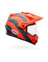 Casque cross Bell MX-9 ADV Mips Motion - Orange