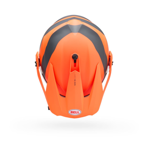 Casque cross Bell MX-9 ADV Mips Motion - Orange
