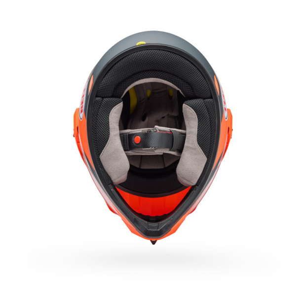 Casque cross Bell MX-9 ADV Mips Motion - Orange