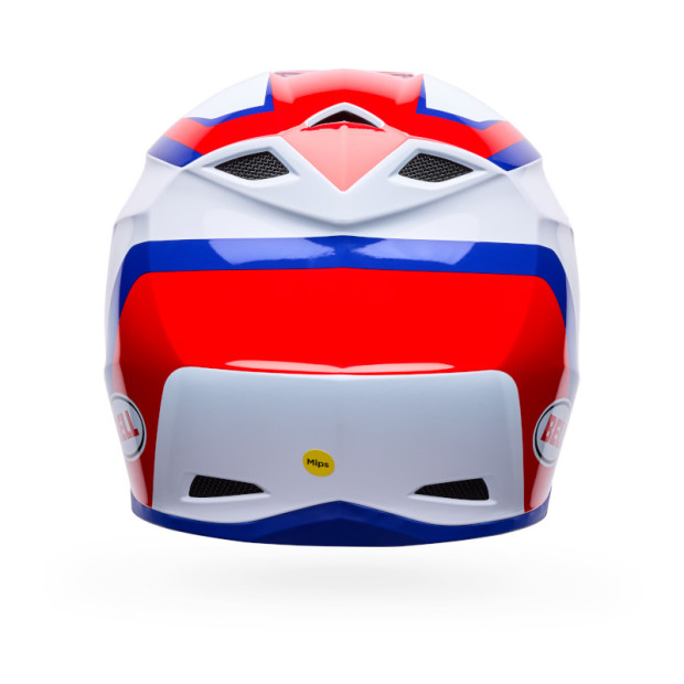 Casque cross Enfant Bell MX-10 Mips Dyno - Rouge Blanc