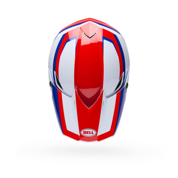 Casque cross Enfant Bell MX-10 Mips Dyno - Rouge Blanc