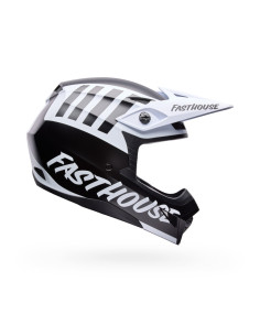 Casque cross Enfant Bell MX-10 Mips Fasthouse - Noir Blanc 2