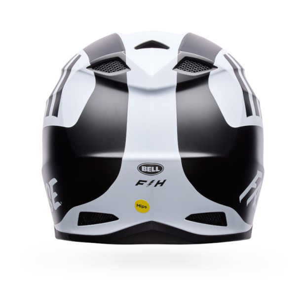 Casque cross Enfant Bell MX-10 Mips Fasthouse - Noir Blanc