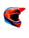 Casque cross Enfant Bell MX-10 Mips Wave - Orange Bleu