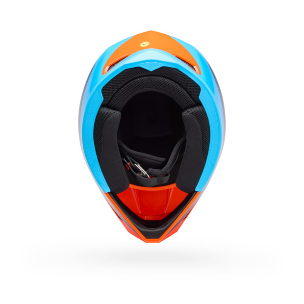Casque cross Enfant Bell MX-10 Mips Wave - Orange Bleu