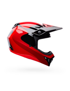 Casque cross Enfant Bell MX-10 Mips Wave - Rouge Noir 2