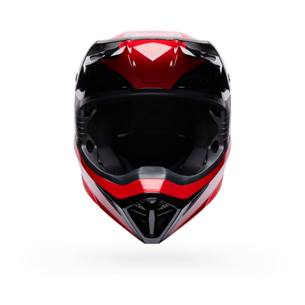 Casque cross Enfant Bell MX-10 Mips Wave - Rouge Noir