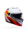 Casque intégral Bell Lithium Nova - Blanc Rouge