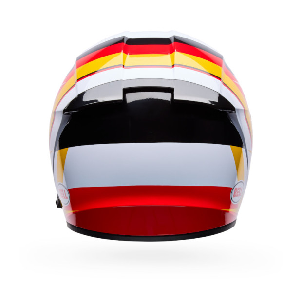Casque intégral Bell Lithium Nova - Blanc Rouge