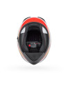 Casque intégral Bell Lithium Nova - Blanc Rouge
