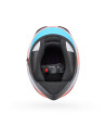 Casque intégral Bell Lithium Nova - Orange Bleu