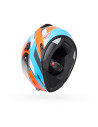 Casque intégral Bell Lithium Nova - Orange Bleu