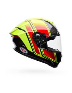 Casque intégral Bell Racestar DLX Flex Grid - Jaune 2