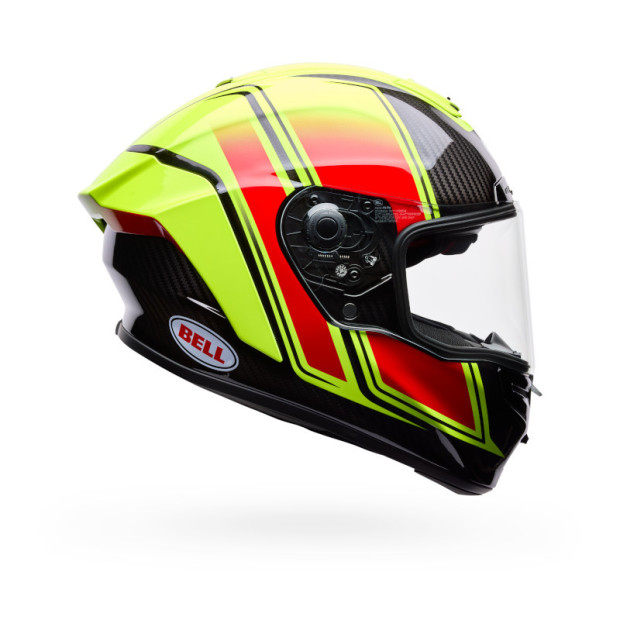 Casque intégral Bell Racestar DLX Flex Grid - Jaune