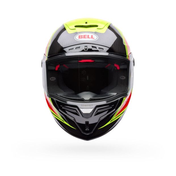Casque intégral Bell Racestar DLX Flex Grid - Jaune