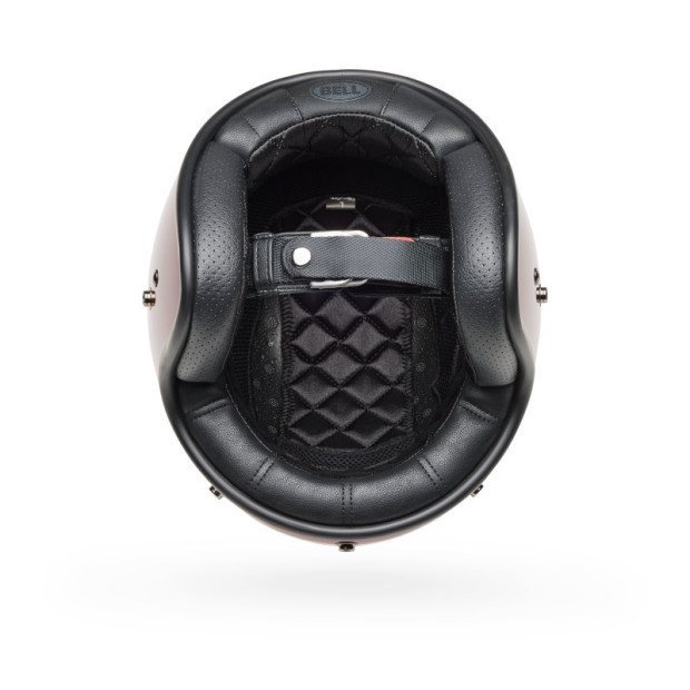 Casque jet Bell Custom 500 Paillettes - Violet