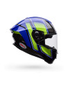 Casque intégral Bell Racestar DLX Flex Grid - Bleu Jaune