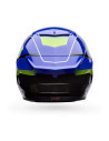 Casque intégral Bell Racestar DLX Flex Grid - Bleu Jaune