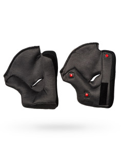 Mousses de joues Bell Eliminator 20 mm - Noir