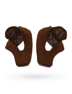 Mousses de joues Bell Bullitt Bubble 25 mm - Marron