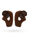 Mousses de joues Bell Bullitt Bubble 25 mm - Marron