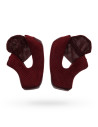 Mousses de joues Bell Bullitt Bubble 25 mm - Rouge