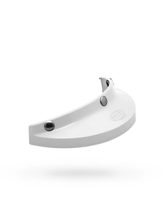 Visière Bell Custom 500 / 520 3 boutons-pression - Blanc