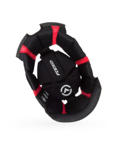 Coiffe intérieure Bell Pro Star / Race Star Virus 10 mm - Noir