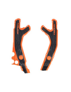 ACERBIS - Protection de cadre XGRIP - Noir Orange -  KTM 390 Adventure 2025-2026
