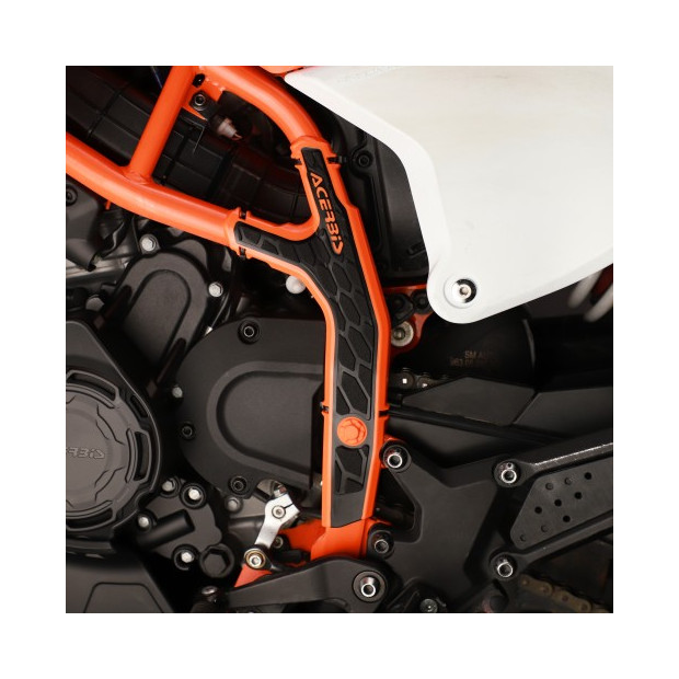 ACERBIS - Protection de cadre XGRIP - Noir Orange -  KTM 390 Adventure 2025-2026