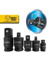 SBV-TOOLS-Lot-de-5-adaptateurs-articulés-pour-douilles-à-choc-1/4-3/8-1/2