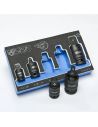 SBV-TOOLS-Lot-de-5-adaptateurs-articulés-pour-douilles-à-choc-1/4-3/8-1/2