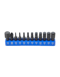 Jeu de 12 embouts Hex 1/4 SBV Tools - Longueur 25 mm