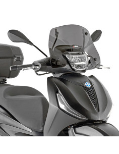 Bulle moto Givi 5621S fumée - 21 x 43 cm