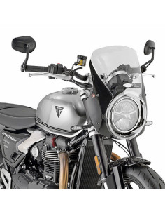 Bulle moto Givi 6407A incolore - 26 x 37 cm