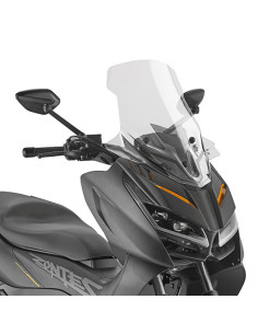 Bulle moto Givi 7606DT incolore pour Zontes 368 D