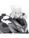 Bulle moto Givi Airflow incolore pour Suzuki Burgman 400 2017-2025