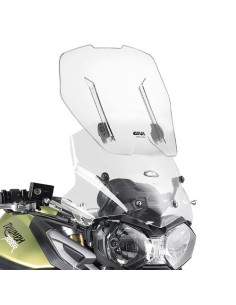 Bulle moto Givi Airflow incolore pour Triumph Tiger 800 800 XC 800 XR 2011-2017
