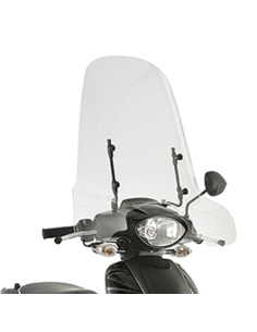 Bulle moto Givi 6704A incolore pour Aprilia Scarabeo 50 2014-2020