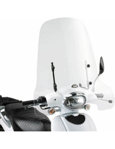 Bulle moto Givi 153A incolore pour Aprilia Scarabeo 50 Street 2009-2013 50 - 100 2009-2013