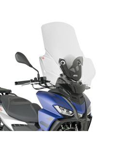 Bulle moto Givi 6711DT incolore pour Aprilia SR GT 125-200 2022-2026