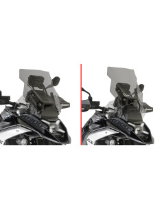 Bulle moto Givi D5143S fumée pour BMW R 1300 GS avec radar 2024-2026