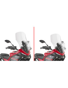 Bulle moto Givi D2177ST incolore - 64,5 x 49 cm